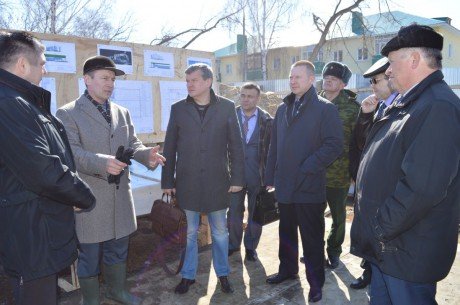 В Ишимбайском кадетском корпусе полным ходом идет строительство физкультурного комплекса, общежития и воздушно-десантного городка