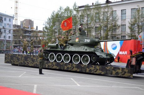 В Пермском крае прошли праздничные мероприятия в честь Дня Великой Победы