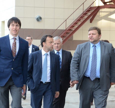 Аркадий Дворкович принял участие в запуске комбикормового завода