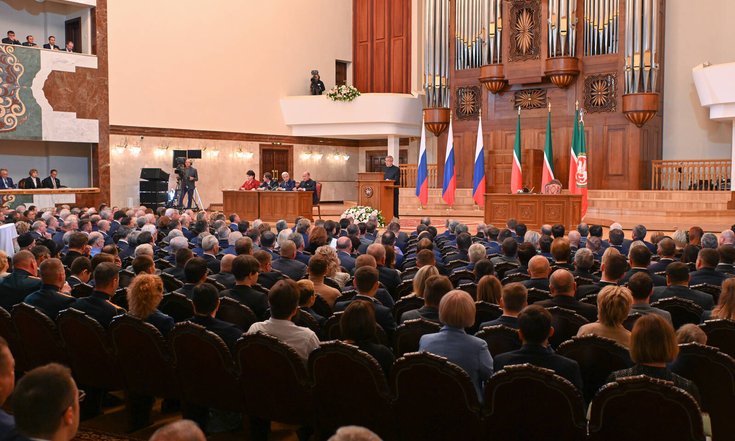 Минниханов обратился к Гос Совету