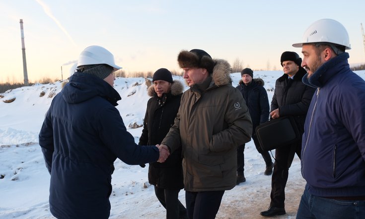 Рабочая поездка в Березники