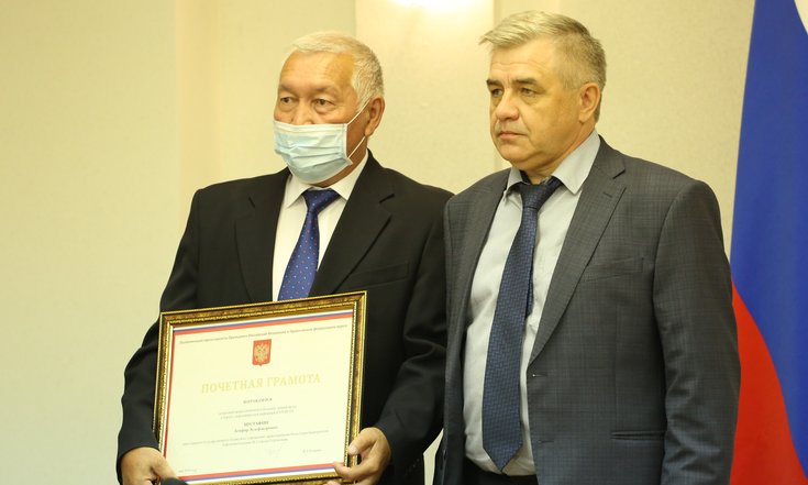 Награждение медиков в Приемной Президента