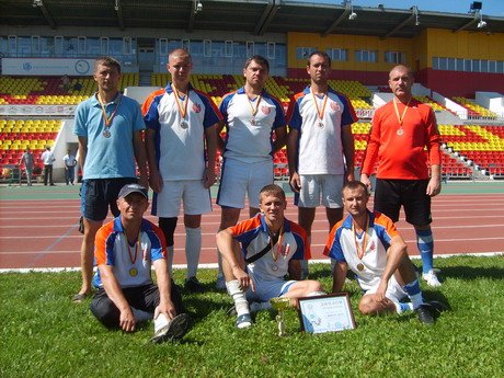 Команда Оренбургского «Динамо» стала бронзовым призером