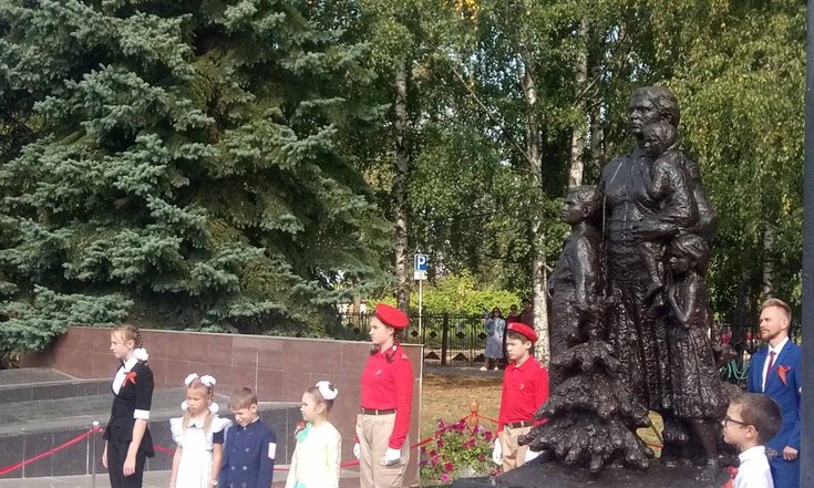 01 сентября  2020 года в Городце состоялось торжественное открытие памятника  легендарной Матрене Вольской