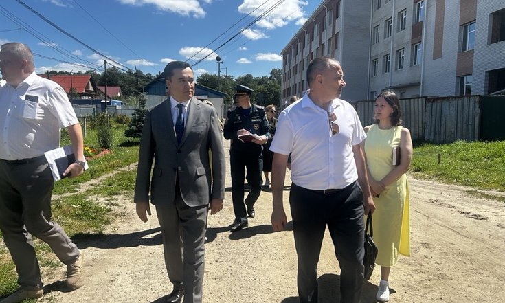 Рабочий выезд в Алатырский МО