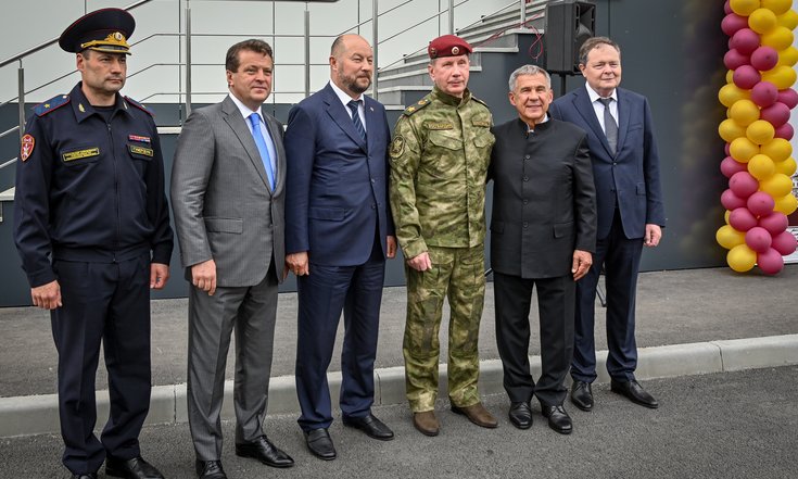 31.05.23_В Казани состоялось открытие нового здания для размещения подразделений Управления Росгвардии по РТ