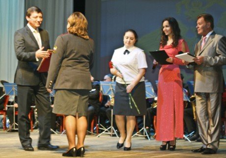 Профессиональный праздник отметили сотрудники полиции