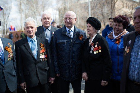 На полигоне «Донгуз» прошла военно-патриотическая акция «Мы за Победу!»