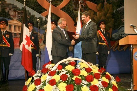 Коллектив Главного управления специального строительства отметил 85-летие предприятия