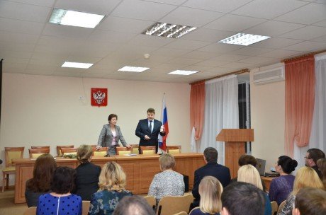 Сергей Гаврилин вручил удостоверения судьям