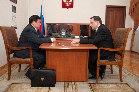 Рабочая встреча главного федерального инспектора с начальником регионального Управления МВД