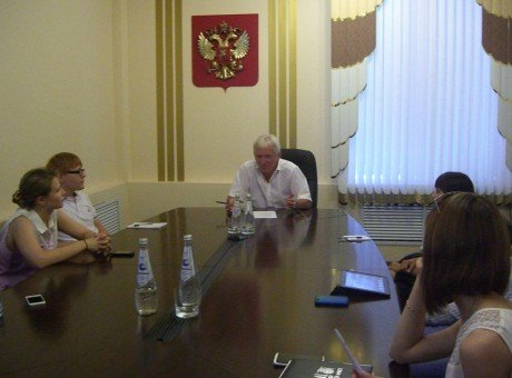 Владимир Козин встретился с победителями форума ПФО «iВолга-2013»