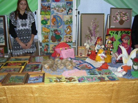 Работы юных умельцев вызывают восторг и восхищение 