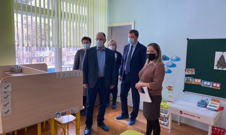Посещение детских садов