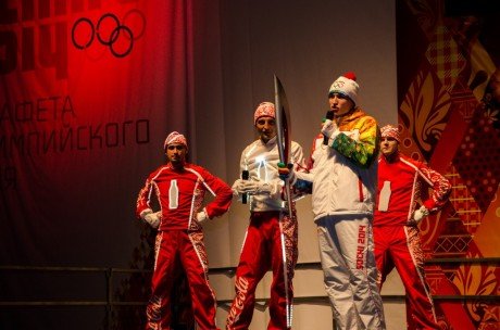 Оренбуржцы стали свидетелями финального этапа Эстафеты Олимпийского огня