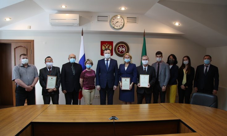 Благодарственные сотрудникам Аппарата ГФИ по РТ