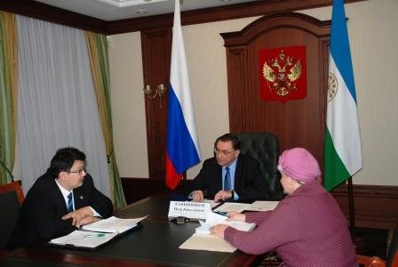 Главный федеральный инспектор по Республике Башкортостан провел личный прием граждан