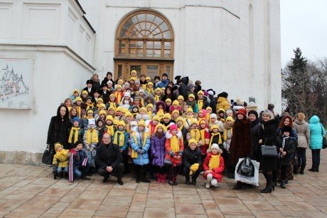 Саратовцы побывали на Общероссийской Новогодней Ёлке