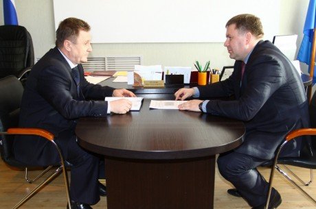 Дмитрий Каденков провел встречу с руководителем УФСКН по Пензенской области