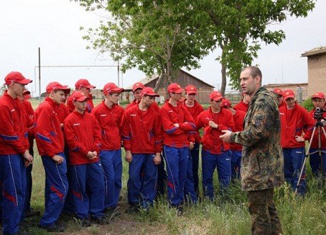 Кадетская «Зарница» в Оренбуржье