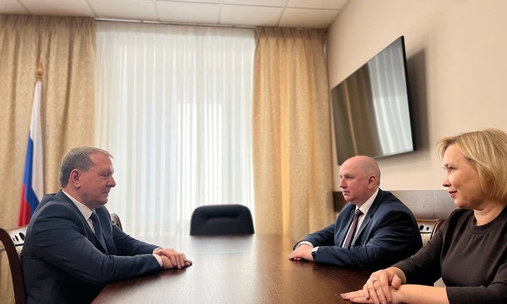 Пресс-релиз Сергей Беляков провел встречу с заместителем руководителя Федерального казначейства