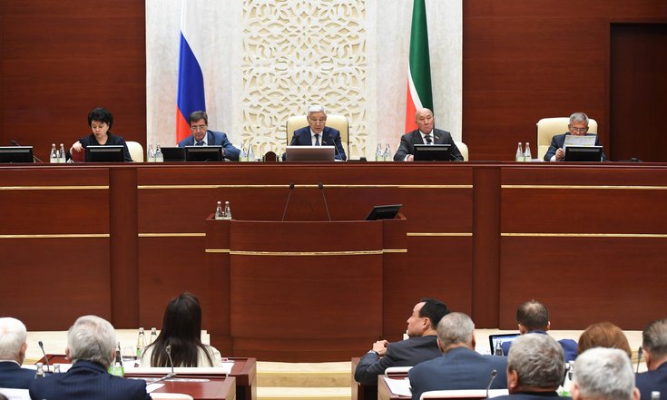 Виктор Демидов принял участие в продолжении 48 заседания Гос Совета РТ