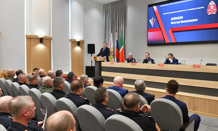 Виктор Демидов принял участие в итоговой коллегии Управления Росгвардии по РТ