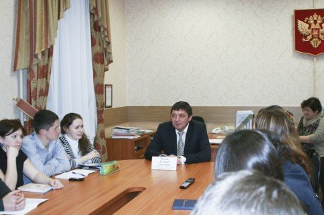 Встреча Дмитрия Мусина со слушателями МАГУ