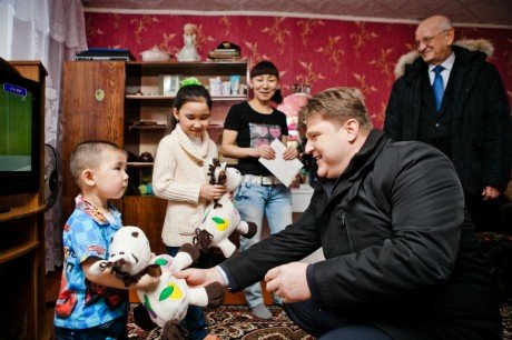 Семье Мусагалиевых из Адамовского района Оренбургской области пришла поздравительная телеграмма от Главы государства