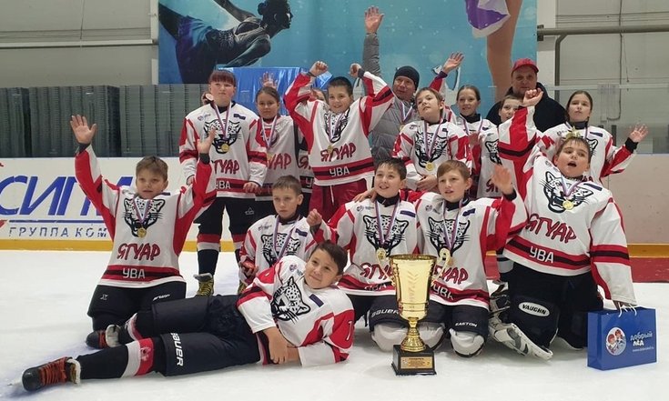 Юные хоккеисты из Удмуртии стали победителями