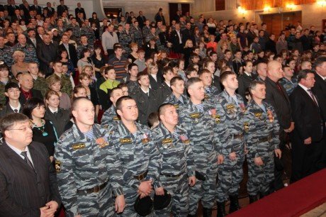 Бойцы ОМОНа в Марий Эл отметили профессиональный юбилей