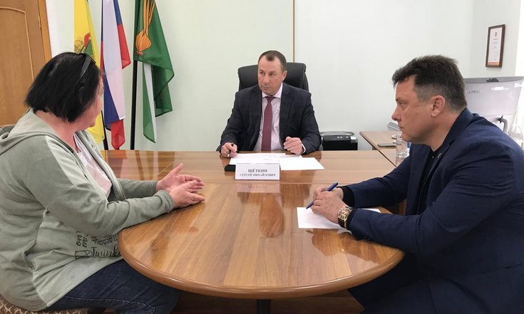 Бессоновка прием граждан