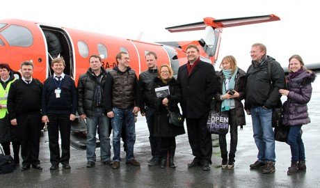 Кировский аэропорт «Победилово» принял первые авиарейсы в рамках реализации на территории округа пилотного проекта региональных авиаперевозок