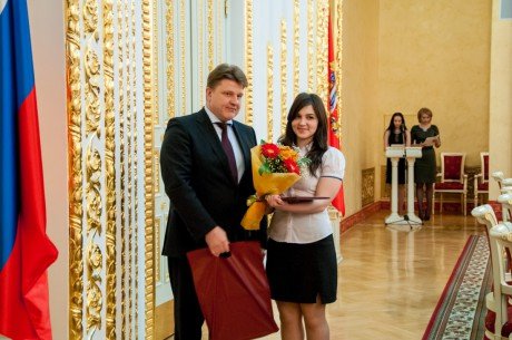 В Оренбуржье чествовали лауреатов премии для поддержки талантливой молодежи