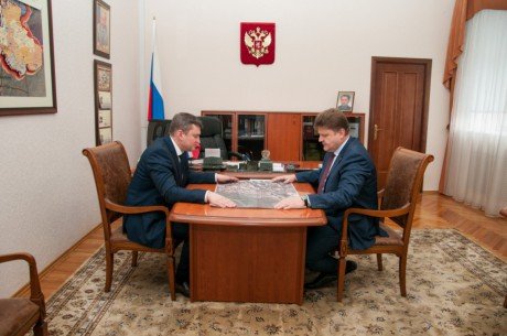 Встреча с главой администрации Оренбурга