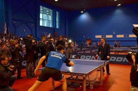 В Оренбурге открыт Центр настольного тенниса России