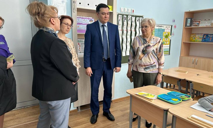 Главный федеральный инспектор по Чувашской Республике посетил Новочебоксарскую СОШ №3