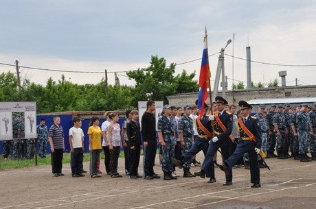 В Самарской области прошли военно-патриотические сборы «Юный страж закона»