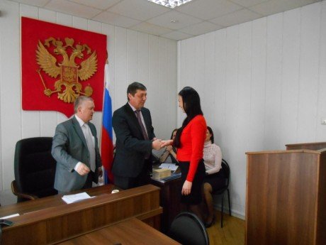 Дмитрий Мусин вручил удостоверения судьям Удмуртской Республики