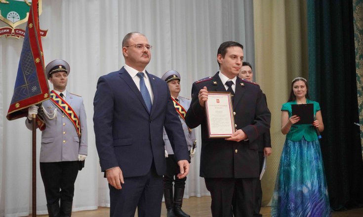 Касьянов А. поздравил с Днем сотрудника органов внутренних дел