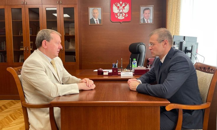 Пресс-релиз Сергей Беляков провел рабочую встречу