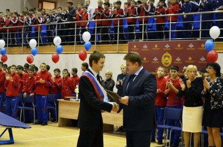 Оренбургские кадеты выбирают спорт