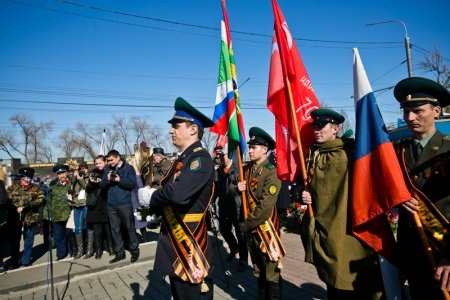 Пограничная Эстафета Победы прибыла в Оренбург