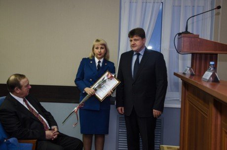 Вручены Благодарственные письма главного федерального инспектора лучшим работникам прокуратуры Оренбургской области
