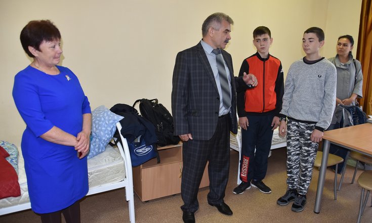 Визит в кадетский корпус