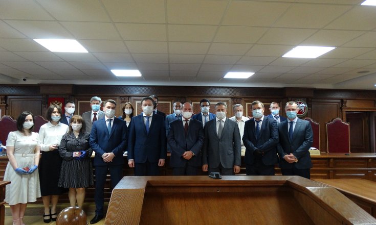 Вручение судьям 1
