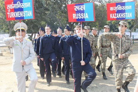 Кадеты Ульяновской области представили российское казачество в Индии