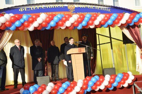 Выступление Михаила Бабича на торжественной церемонии закрытия объекта «Марадыковский» 