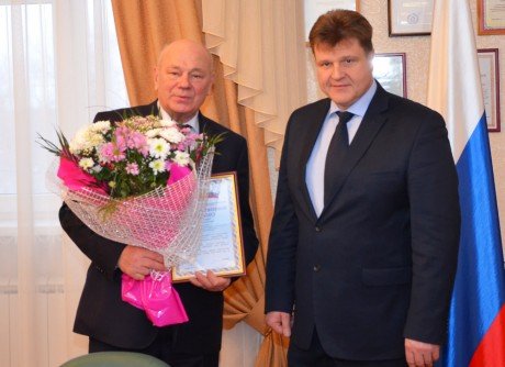 Главному врачу ФБУЗ «Центр гигиены и эпидемиологии в Оренбургской области» вручено Благодарственное письмо полпреда
