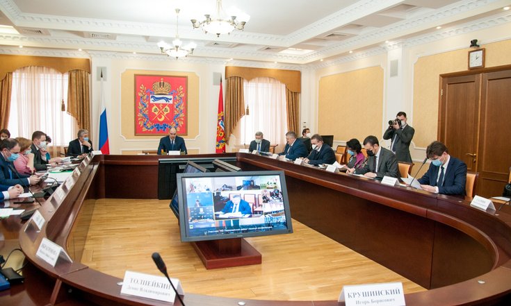 Пресс-релиз 01.03 Ринат Гильмутдинов принял участие в заседании правительства Оренбургской области